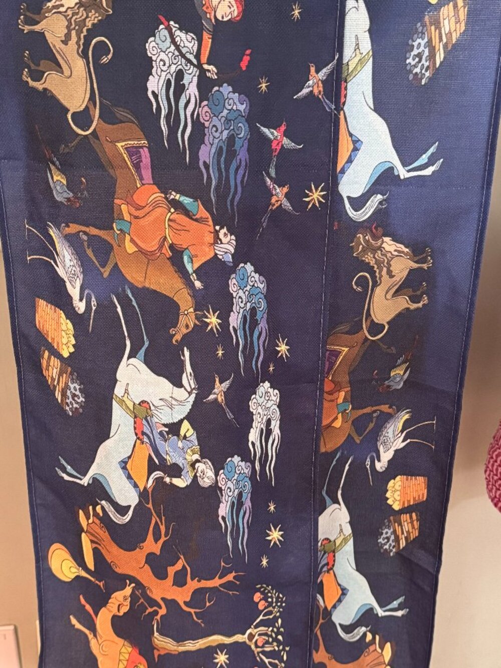 Mythological Tapestry Table Runner (102”)